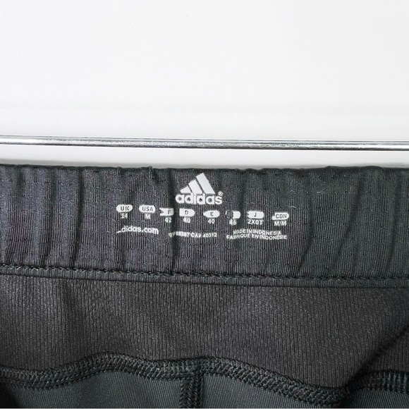 Adidas Performance Athletic Leggings Training Ankle Zipper Mesh Black Size M - Picture 8 of 14